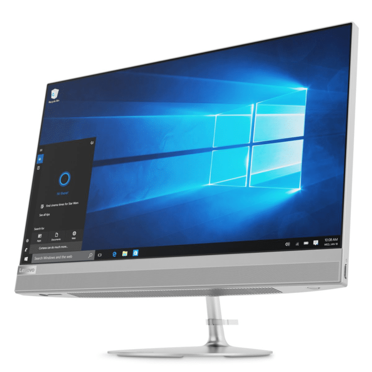 Lenovo IdeaCentre 520 Intel® Core™ i5 i5-8400T 68,6 cm (27") 2560 x 1440 Pixeles PC todo en uno 8 GB DDR4-SDRAM 1,13 TB HDD+SSD Windows 10 Home Wi-Fi 5 (802.11ac) Plata