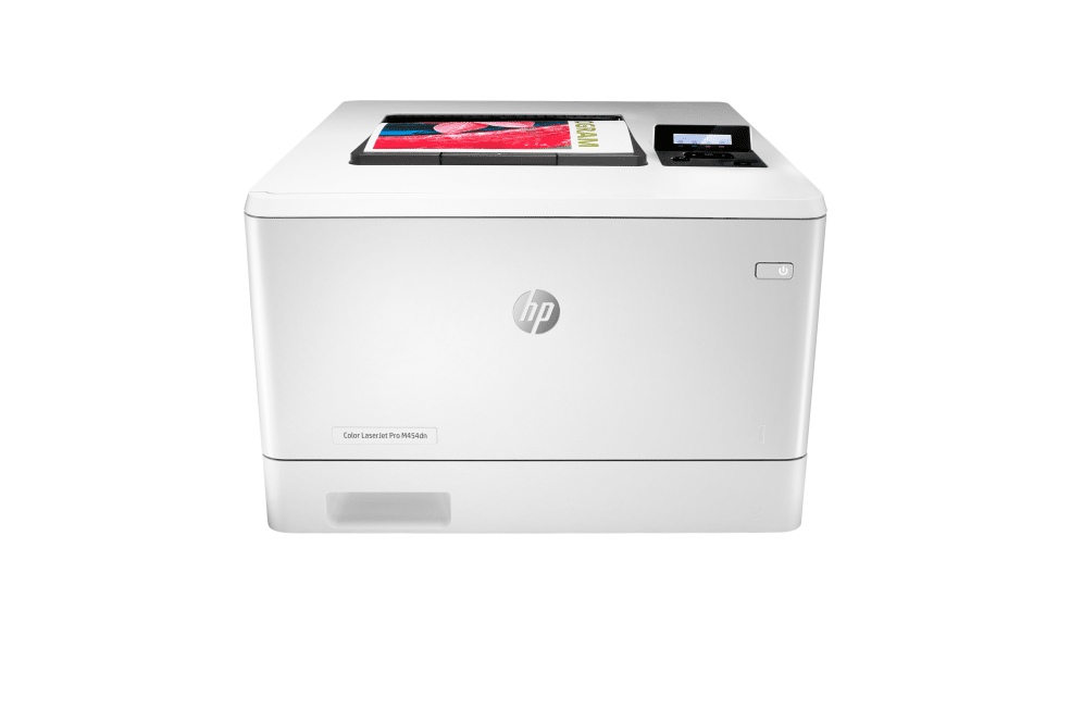 HP LaserJet Pro M454dn Color Impresora, Solo Ethernet; A doble cara
