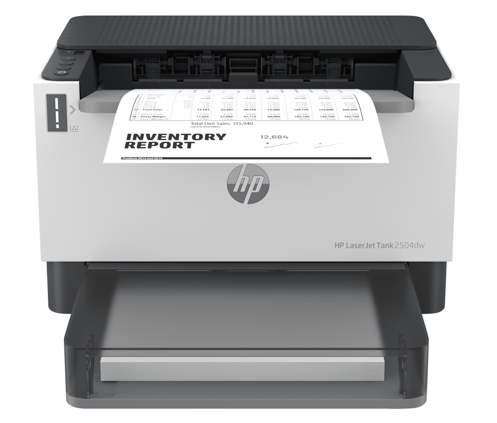 HP LaserJet Tank 2504dw Inalámbrico Blanco y negro Impresora, A doble cara