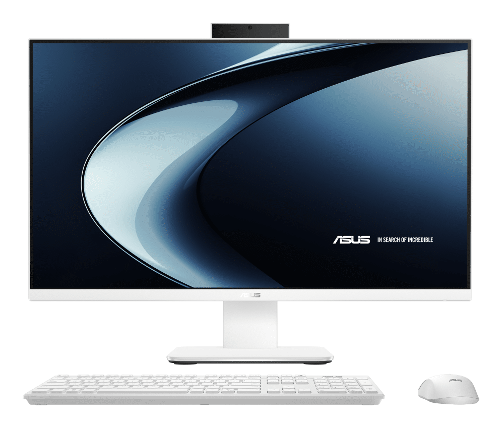 ASUS V400 AiO V470VAK-WPE0220 - Sobremesa todo en uno 27" Full HD (Intel Core i3-1315U, 8GB RAM, 512GB SSD, UHD Graphics, Sin Sistema Operativo) Blanco - Teclado QWERTY español