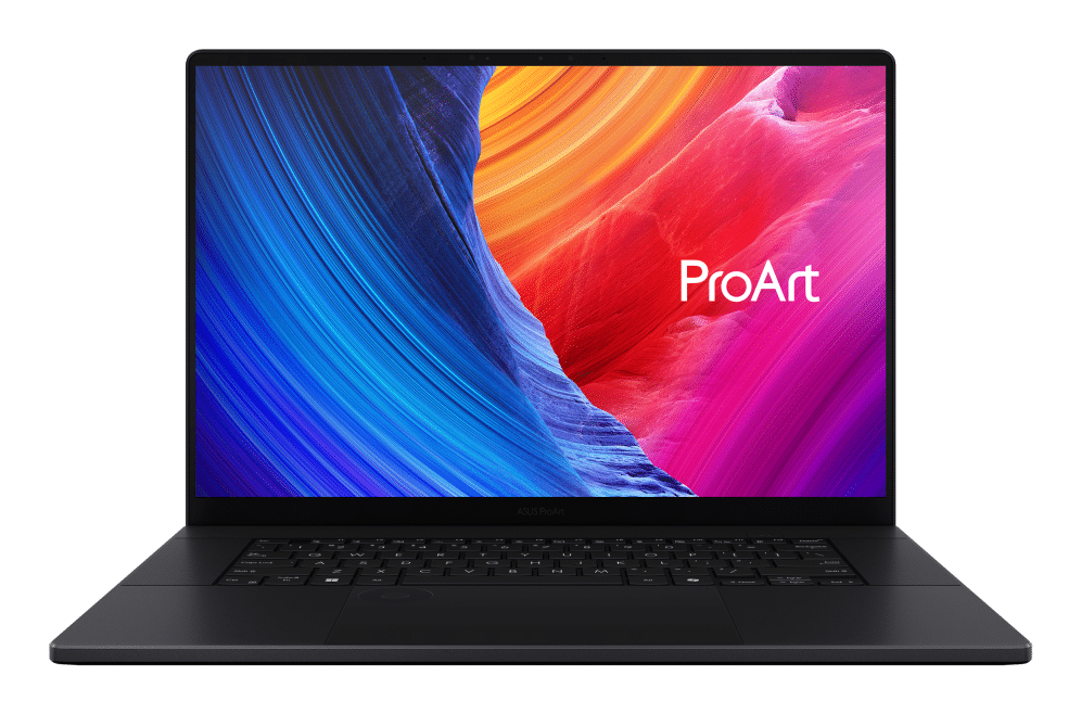 ASUS ProArt P16 OLED H7606WP-SC104W - Ordenador Portátil 16" WQUXGA (AMD Ryzen AI 9 HX 370, 32GB RAM, 100GB SSD, NVIDIA RTX 5070 8GB, Windows 11 Home) Negro Nano - Teclado QWERTY español