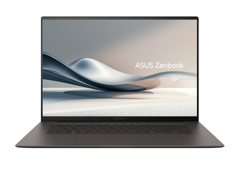 ASUS Zenbook S 16 OLED UM5606WA-RK320W Copilot+ PC - Ordenador Portátil 16" WQXGA+ 120Hz (AMD Ryzen AI 9 370, 32GB RAM, 1TB SSD, Radeon 890M, Windows 11 Home) Gris Zumaia - Teclado QWERTY español