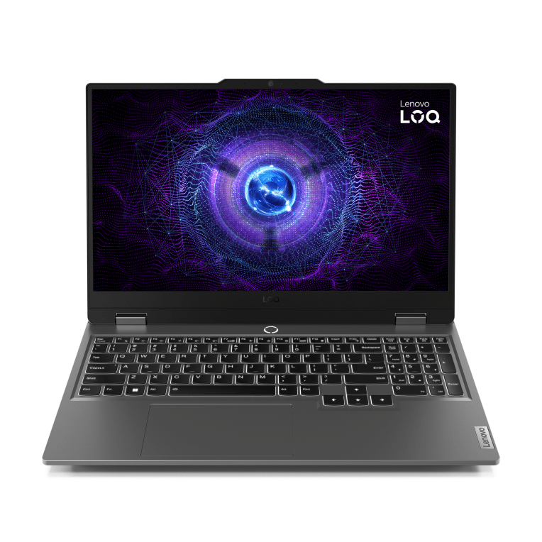 Lenovo LOQ 15IAX9 Intel® Core™ i5 i5-12450HX Portátil 39,6 cm (15.6") Full HD 24 GB DDR5-SDRAM 512 GB SSD NVIDIA GeForce RTX 3050 Wi-Fi 6 (802.11ax) Windows 11 Home Español Gris