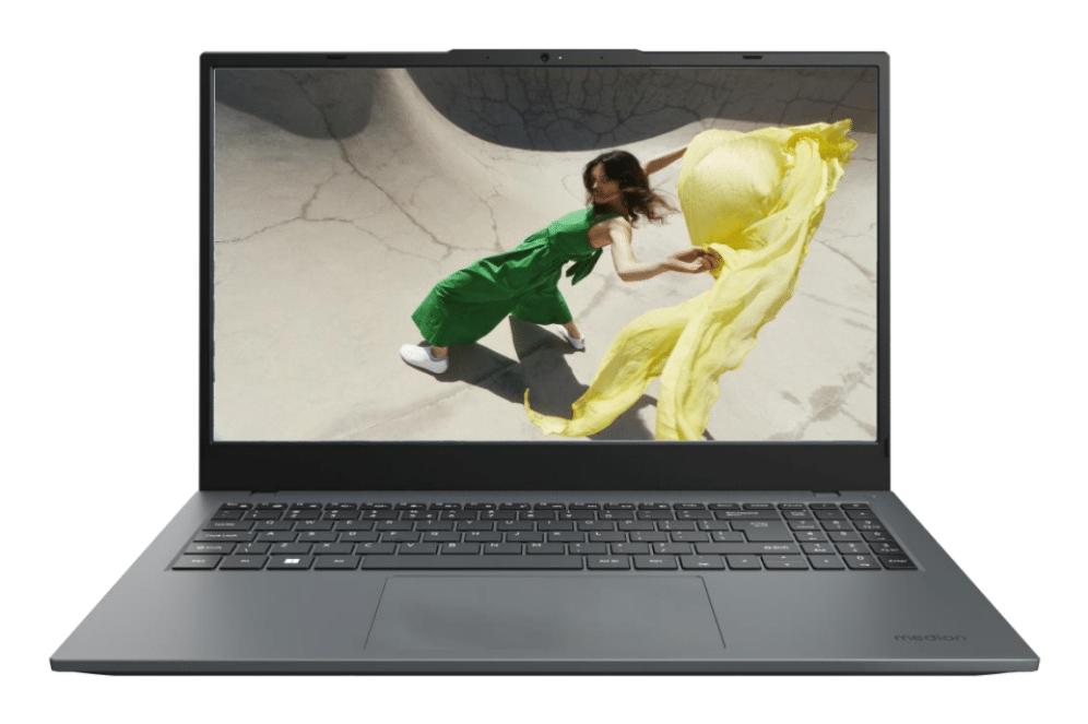 MEDION AKOYA E15443 Intel Core Ultra 5 125H Portátil 39,6 cm (15.6") Full HD 16 GB DDR5-SDRAM 512 GB SSD Wi-Fi 6 (802.11ax) Windows 11 Home Gris