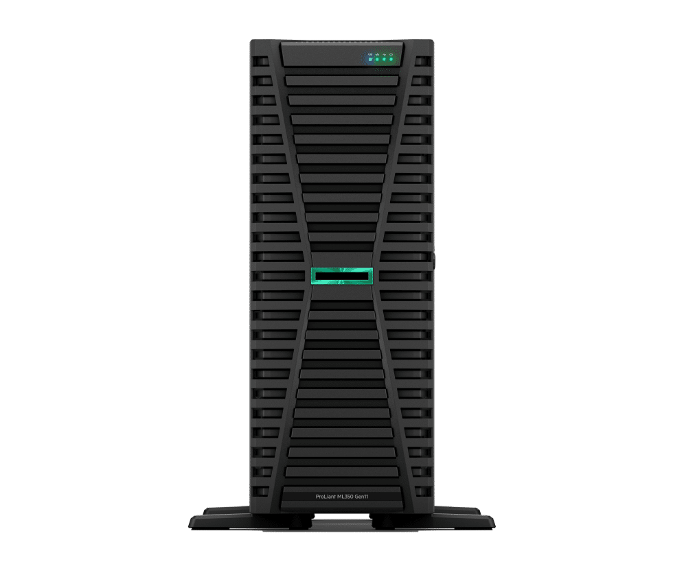 HPE ProLiant ML350 Gen11 4410Y 2.0GHz 12-core 1P 32GB-R MR408i-o 8SFF 1000W RPS Server