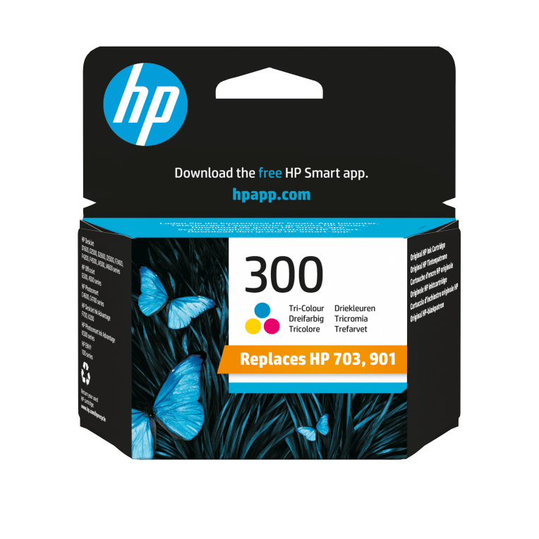 HP Cartucho de tinta original 300 Tri-color