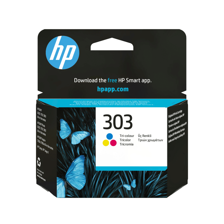 HP Cartucho de tinta Original 303 tricolor
