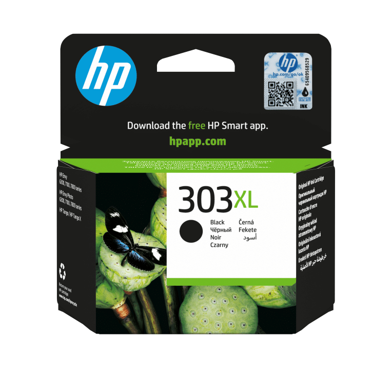 HP Cartucho de tinta Original 303XL negro de alta capacidad