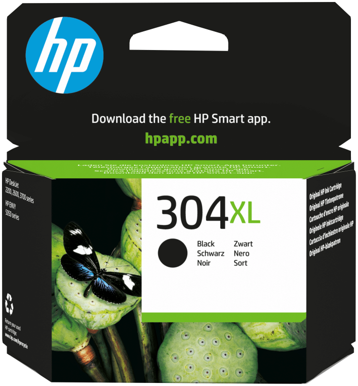 HP Cartucho de tinta Original 304XL negro