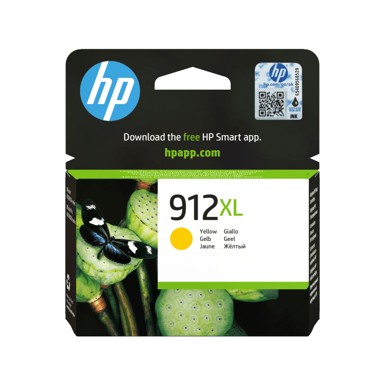 HP Cartucho de tinta Original 912XL amarillo de alta capacidad