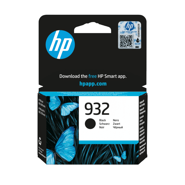 HP Cartucho de tinta original 932 negro
