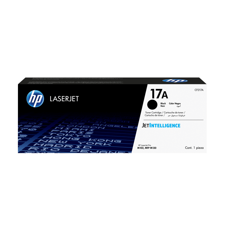 HP Cartucho de tóner Original LaserJet 17A negro