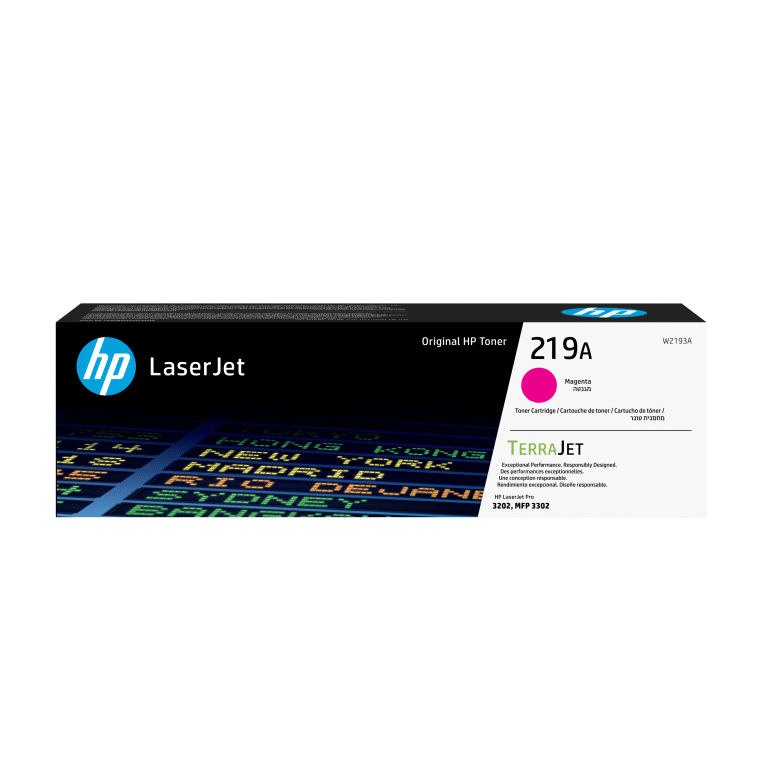 HP Cartucho de Tóner Original LaserJet 219A magenta