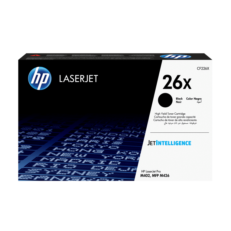HP Cartucho de tóner original LaserJet 26X de alta capacidad negro