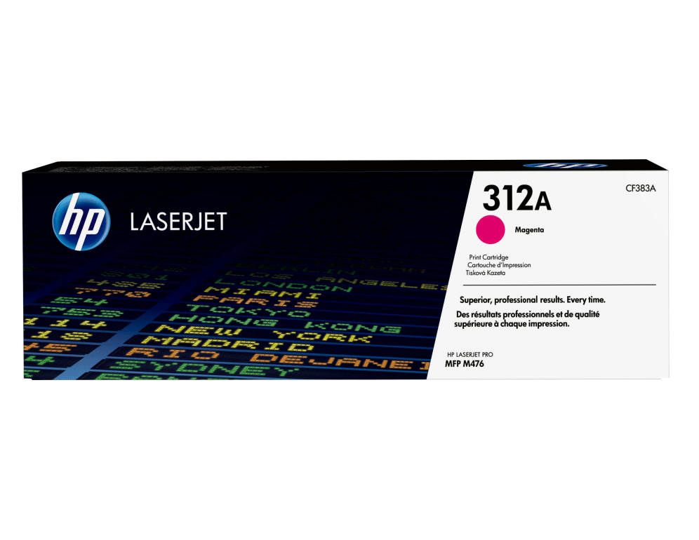 HP Cartucho de tóner 312A magenta para LaserJet