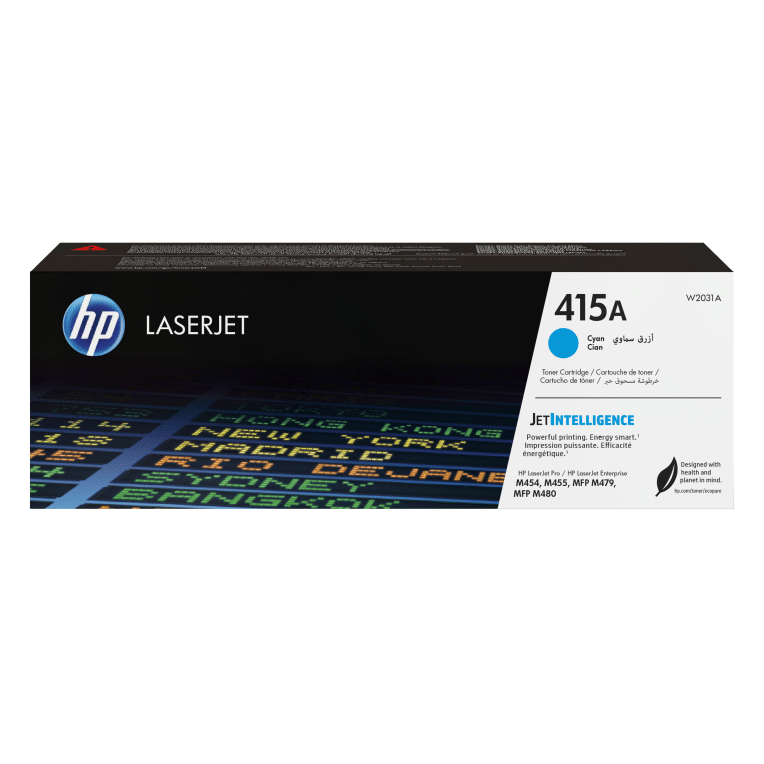 HP Cartucho de tóner Original LaserJet 415A cian