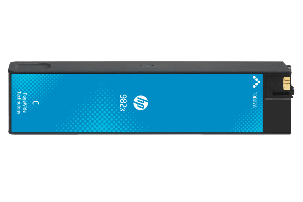 HP Cartucho PageWide 982X Original de alta capacidad cian