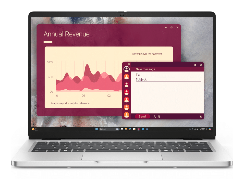 DELL Pro 14 PC14250 Intel Core Ultra 5 235U Portátil 35,6 cm (14") Full HD+ 16 GB DDR5-SDRAM 512 GB SSD Wi-Fi 6E (802.11ax) Windows 11 Pro Español Platino