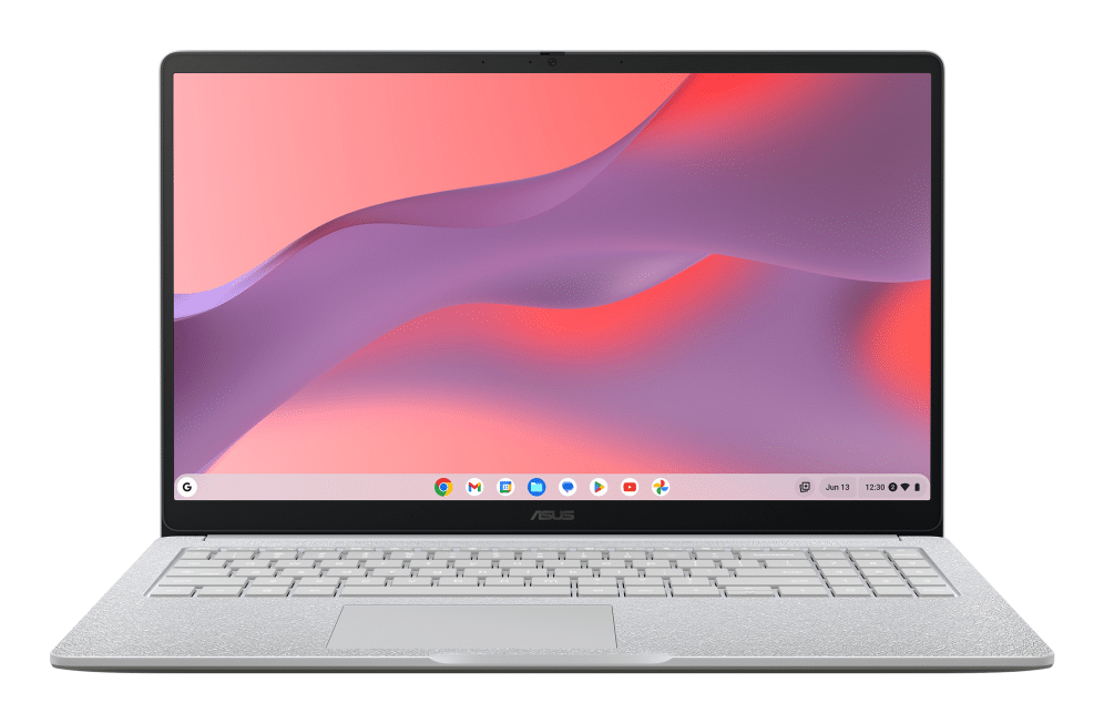 ASUS Chromebook CX1505CTA-S70348 - Ordenador Portátil 15.6" Full HD (Intel N N50, 8GB RAM, 128GB eMMC, UHD Graphics, ChromeOS) Gris Puro - Teclado QWERTY español