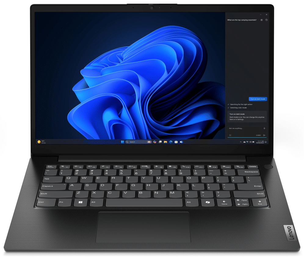 Lenovo V14 G5 IRL Intel Core 7 240H Portátil 35,6 cm (14") Full HD 16 GB DDR5-SDRAM 512 GB SSD Wi-Fi 6 (802.11ax) Windows 11 Home Español Negro