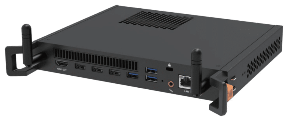 MAXHUB MT71F PCs/estación de trabajo Intel® Core™ i7 i7-12650H 16 GB DDR4-SDRAM 256 GB SSD Windows 11 Pro Mini PC Negro