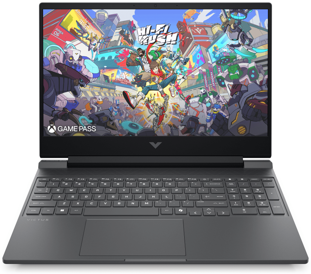 HP Victus Gaming 15-fa2071ns Intel® Core™ i5 i5-14500HX Portátil 39,6 cm (15.6") Full HD 16 GB DDR5-SDRAM 512 GB SSD NVIDIA GeForce RTX 4050 Wi-Fi 6 (802.11ax) FreeDOS Negro