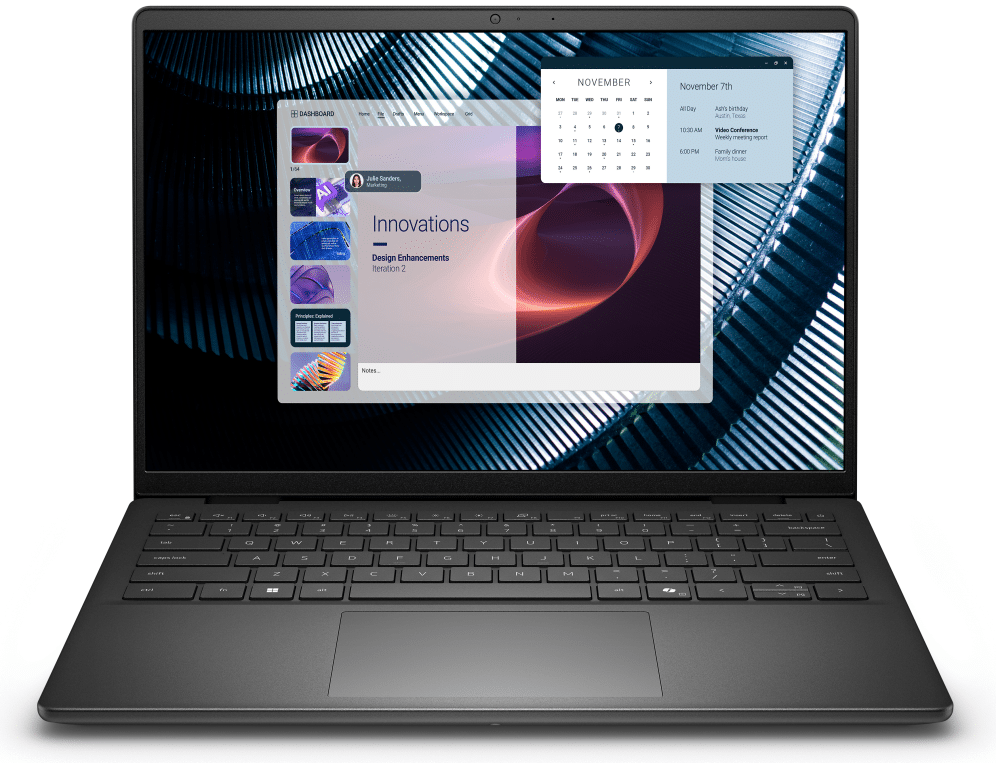 DELL Pro 14 Essential PV14250 Intel Core 7 150U Portátil 35,6 cm (14") Full HD+ 16 GB DDR5-SDRAM 512 GB SSD Wi-Fi 6 (802.11ax) Windows 11 Pro Español Negro