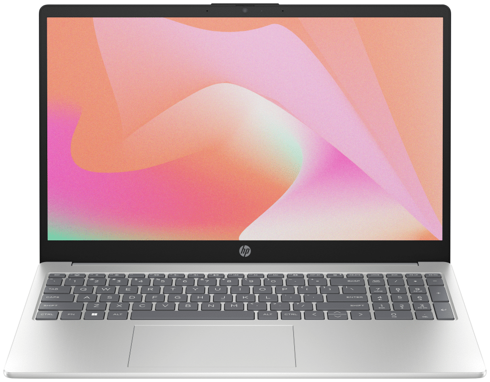 HP 15-fd1016nsx Intel® Core™ i7 150U Portátil 39,6 cm (15.6") Full HD 16 GB DDR4-SDRAM 512 GB SSD Wi-Fi 6 (802.11ax) FreeDOS Plata