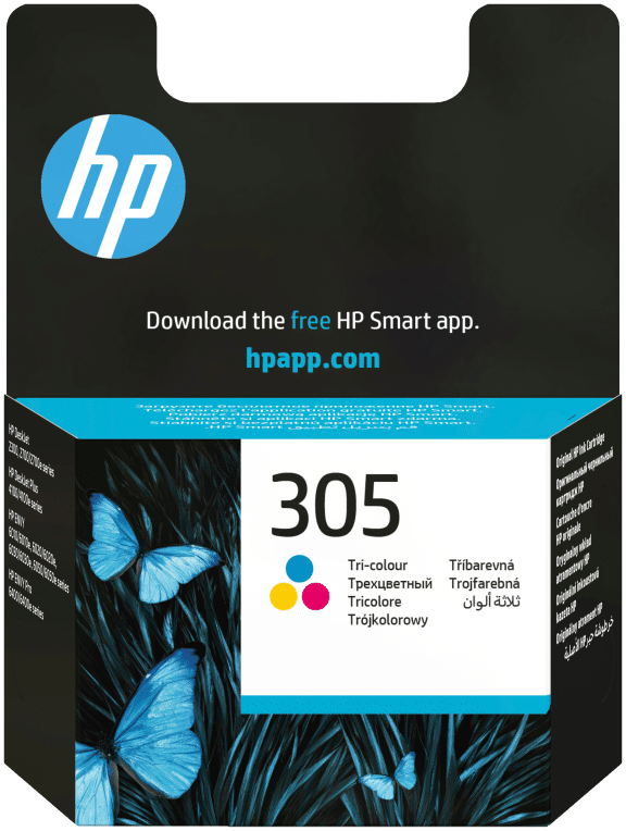 HP Cartucho de tinta Original 305 tricolor