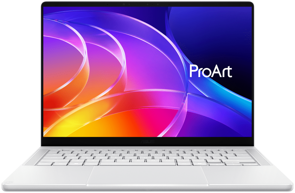 ASUS ProArt OLED H7407BA-SM003W - Ordenador Portátil 14" WQXGA+ 120Hz (NVIDIA Grace 20-Core NVIDIA Grace, 32GB RAM, 1TB SSD, Blackwell RTX, Windows 11 Home) Blanco Neo - Teclado QWERTY español