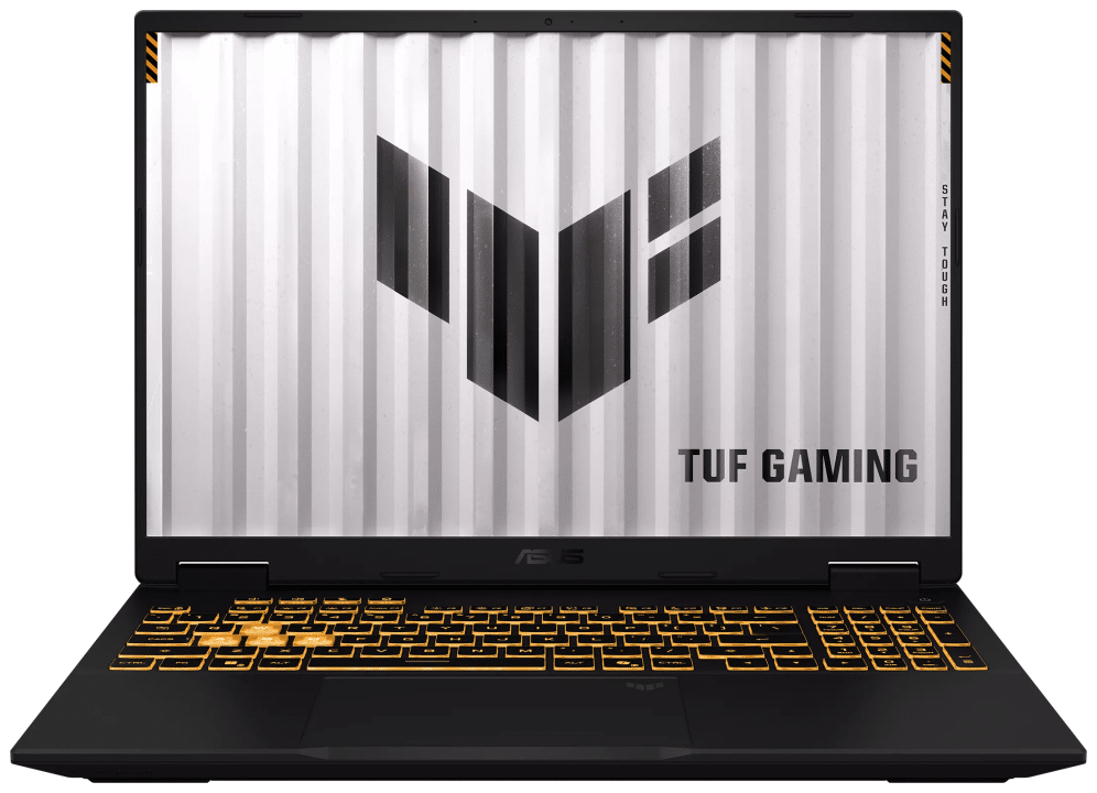 ASUS TUF Gaming TUF610UH-TU119 - Ordenador Portátil Gaming de 16" WUXGA 144Hz (AMD Ryzen 7 217, 16GB RAM, 512GB SSD, NVIDIA RTX 5050 8GB, Sin Sistema Operativo) Negro - Teclado QWERTY español