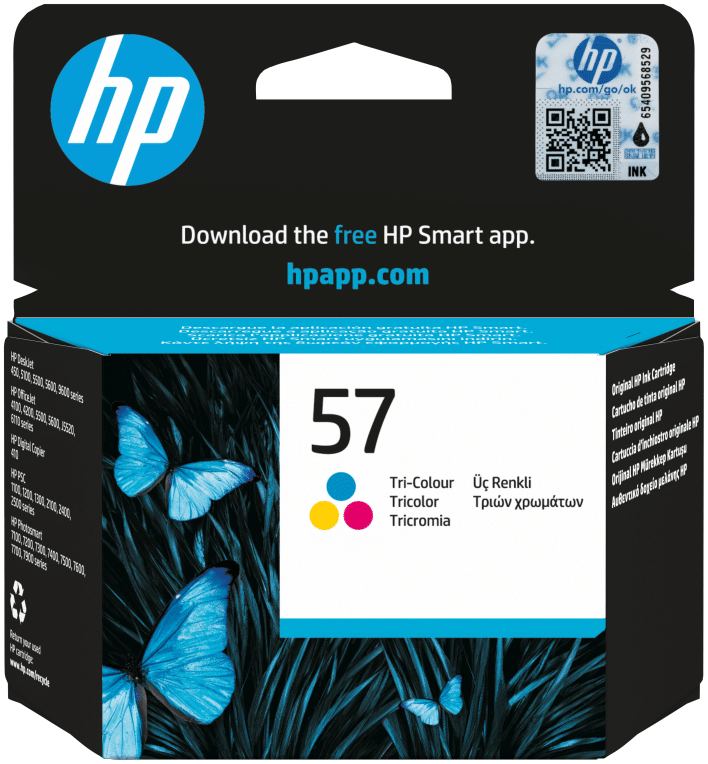HP Cartucho de tinta original 57 Tri-color