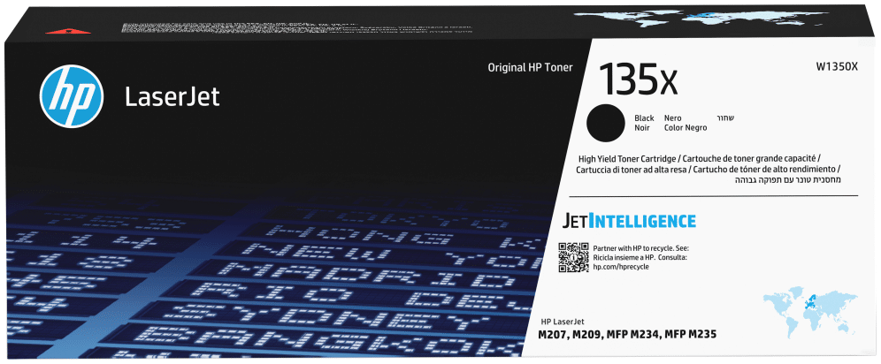 HP LaserJet Cartucho de Tóner Original 135X negro de alta capacidad