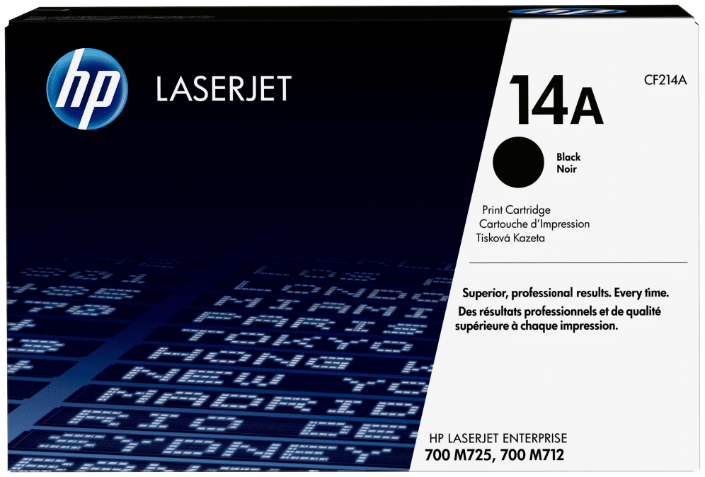 HP Cartucho de tóner original LaserJet 14A negro